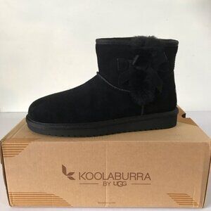 Koolaburra by UGG Victoria Suede Bow Mini Boots